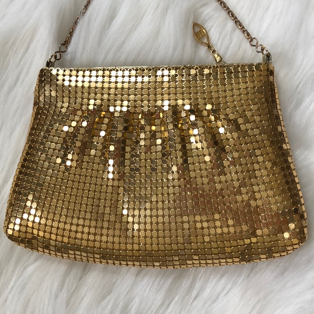 Vintage Gold Mesh Purse